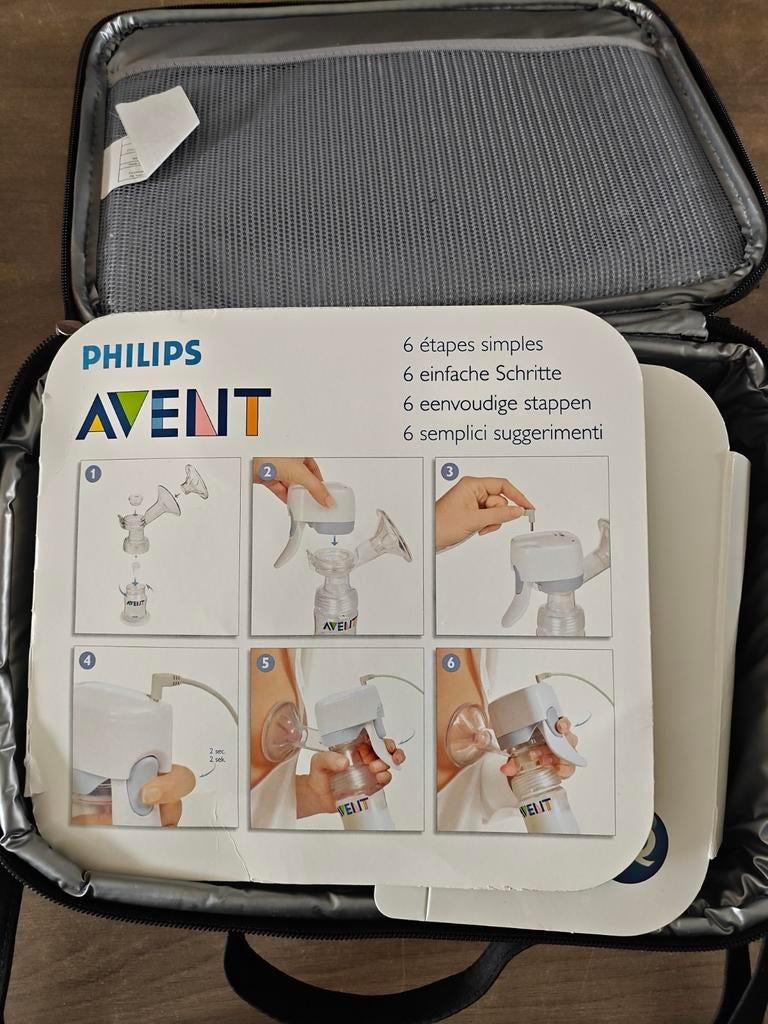 Philips Avent elektrisch kolftoestel Borstvoeding, Ophalen