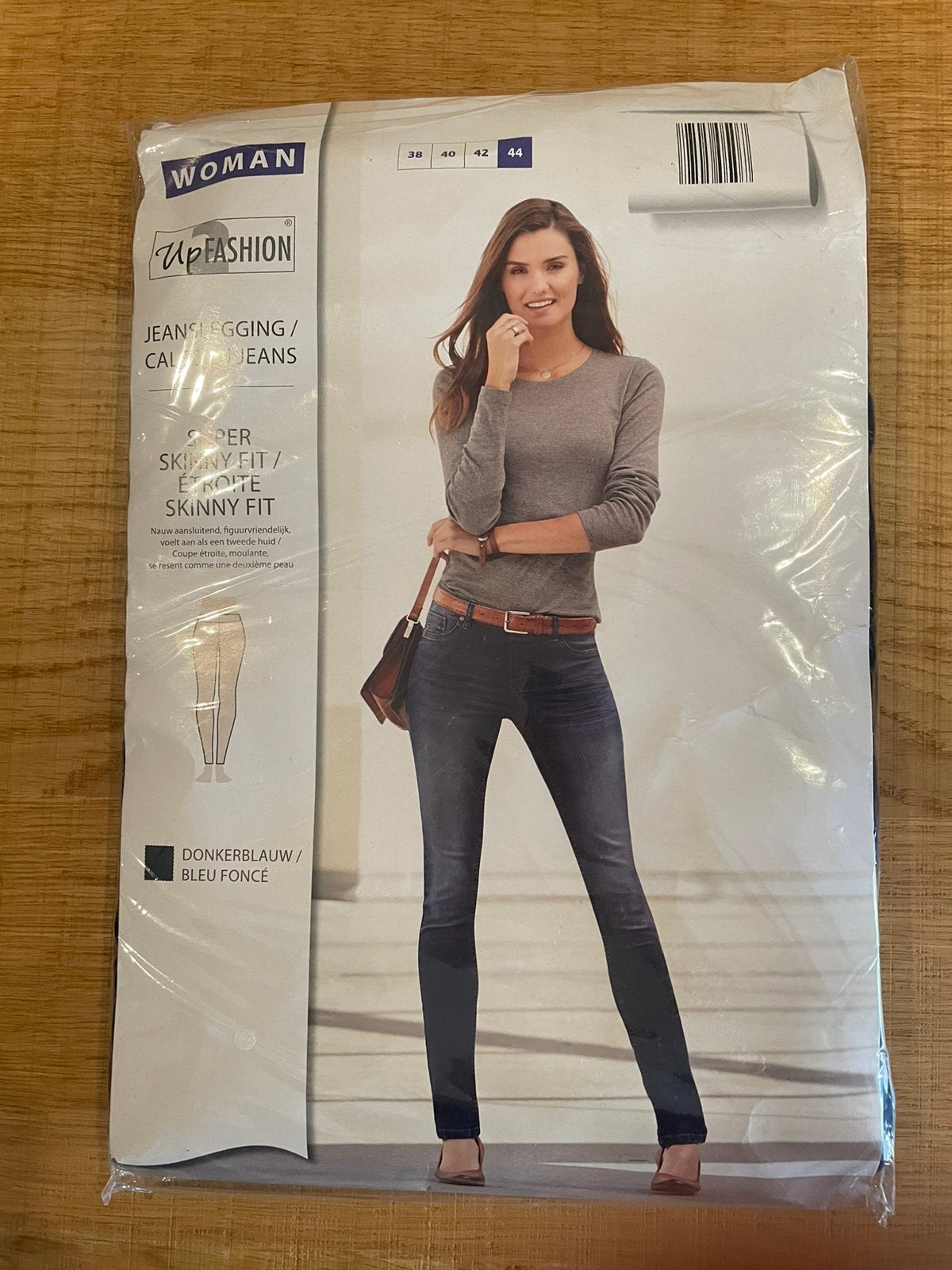 Nieuwe jeans jegging Up2fashion maat 44, Neuf, Up2Fashion, Enlèvement ou Envoi, Bleu