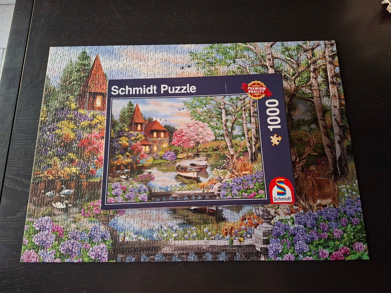 Puzzel 1000 stukjes, Schmidt, 100% volledig, Hobby en Vrije tijd, Ophalen of Verzenden, 500 t/m 1500 stukjes, Zo goed als nieuw