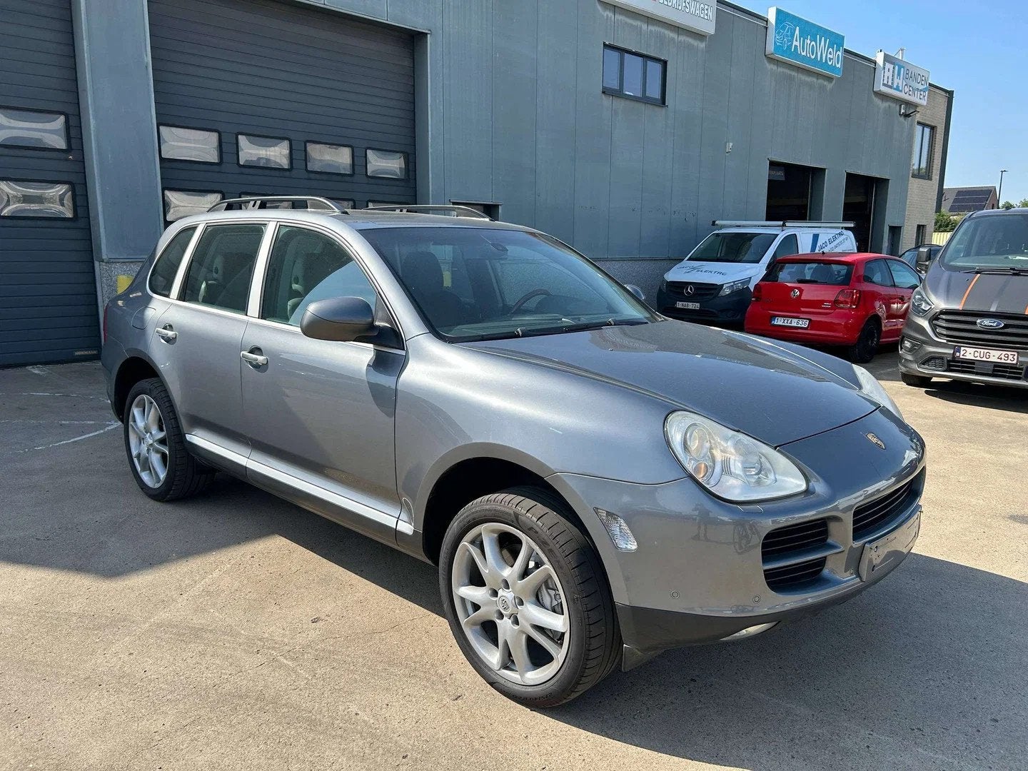 Porsche Cayenne Cayenne S 4.5i V8 32v Tiptronic S met gastan, Autos, Cuir, Achat, Beige, Entreprise