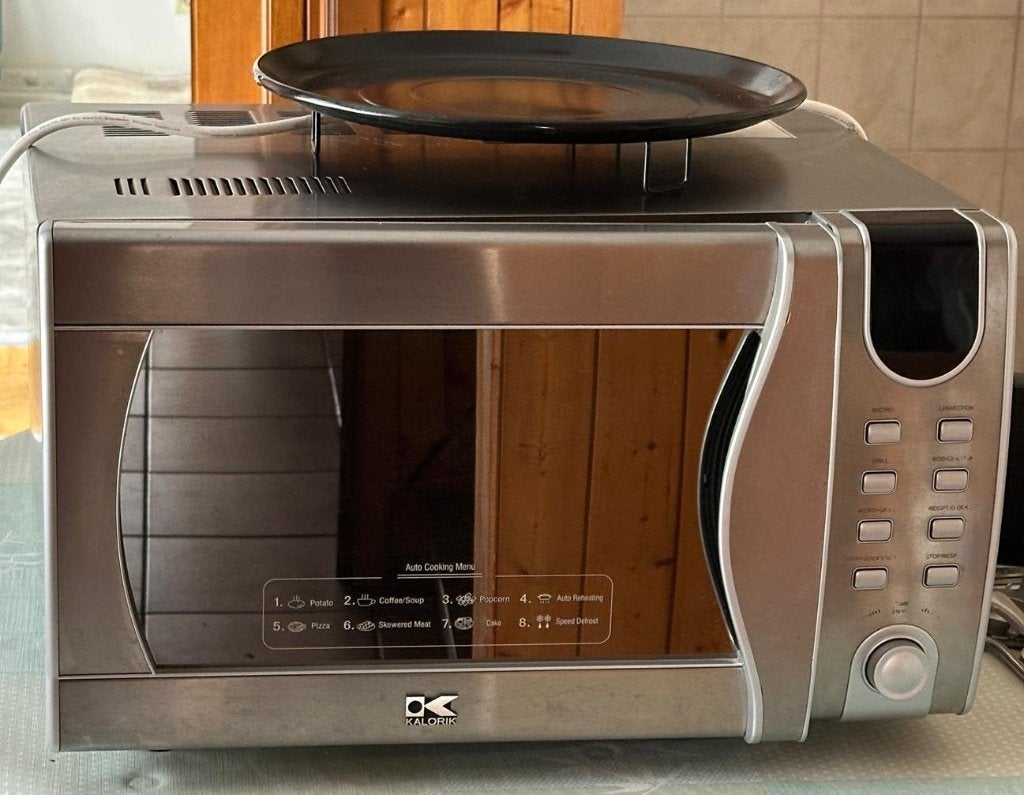 Kalorik 3-in-1 Combi-Microgolfoven met Grill & Hete Lucht, Utilisé, 45 à 60 cm, Four à micro-ondes combiné, Gril