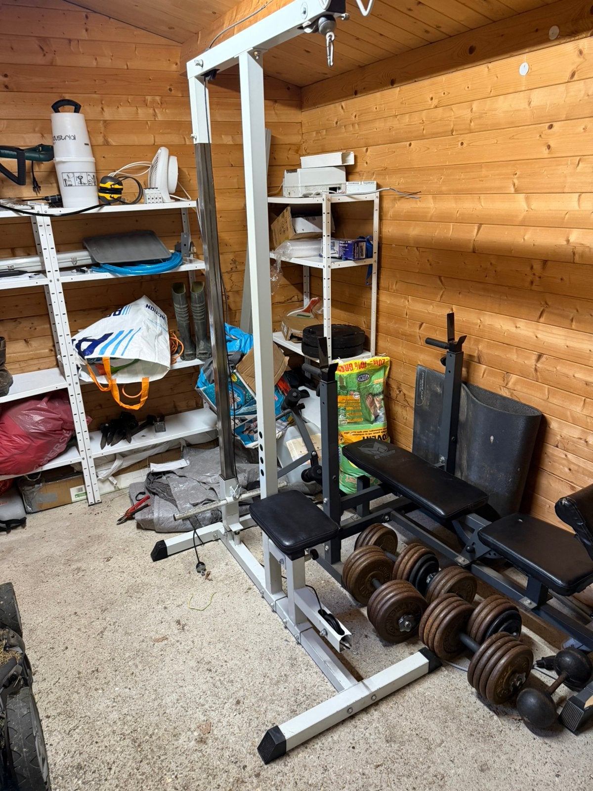 Cable station, Sport en Fitness, Fitnessmaterialen, Ophalen, Zo goed als nieuw, Armen