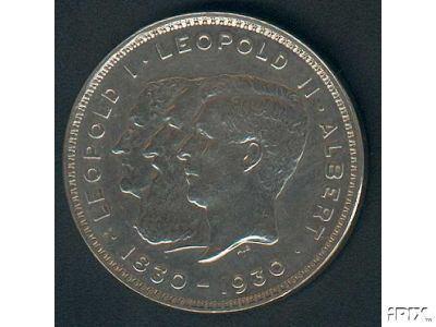 Belgique : 2 belga 1930 FR (B) = morin 380 (B), Envoi, Monnaie en vrac