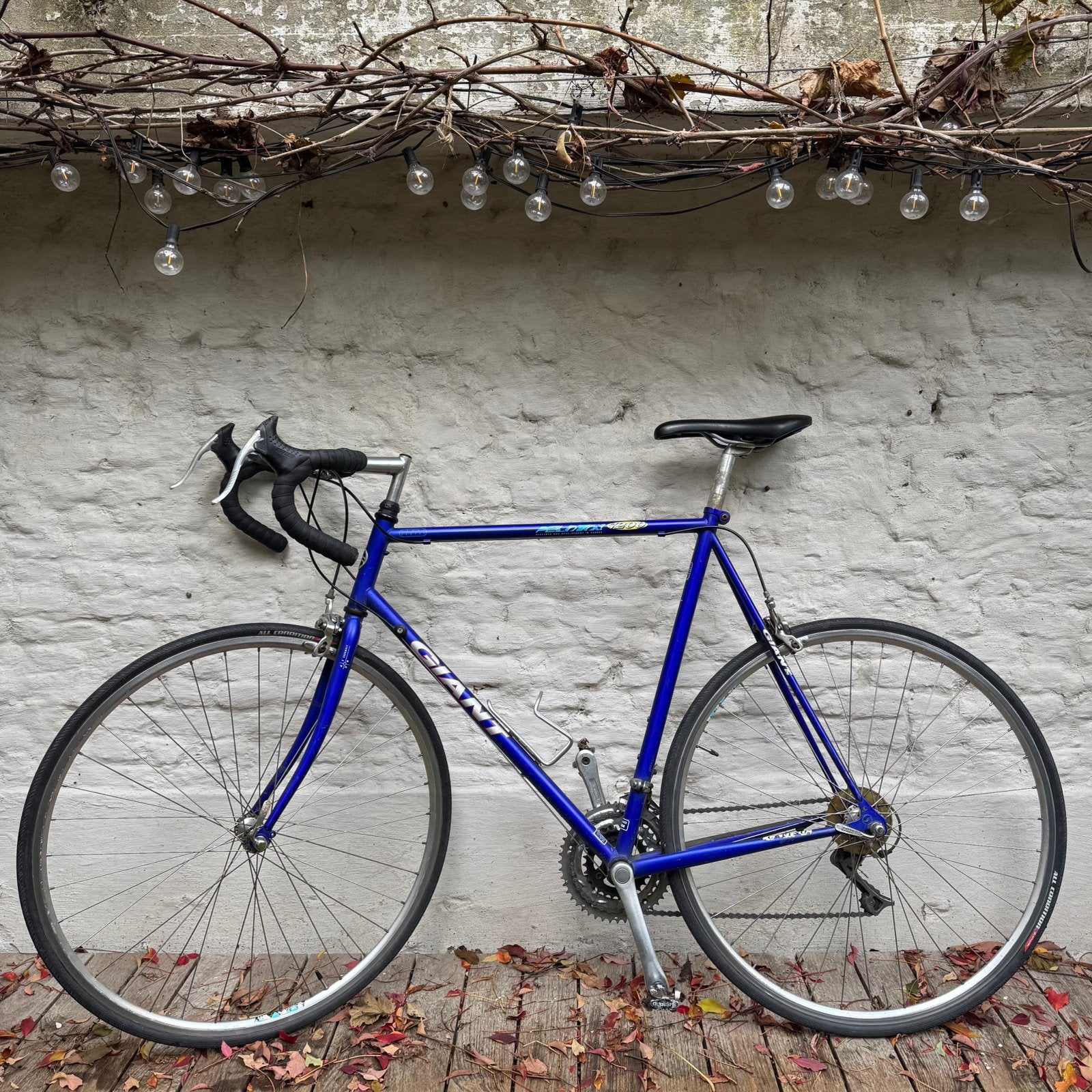 Blauwe giant koersfiets, Fietsen en Brommers, Ophalen of Verzenden, Zo goed als nieuw, Giant