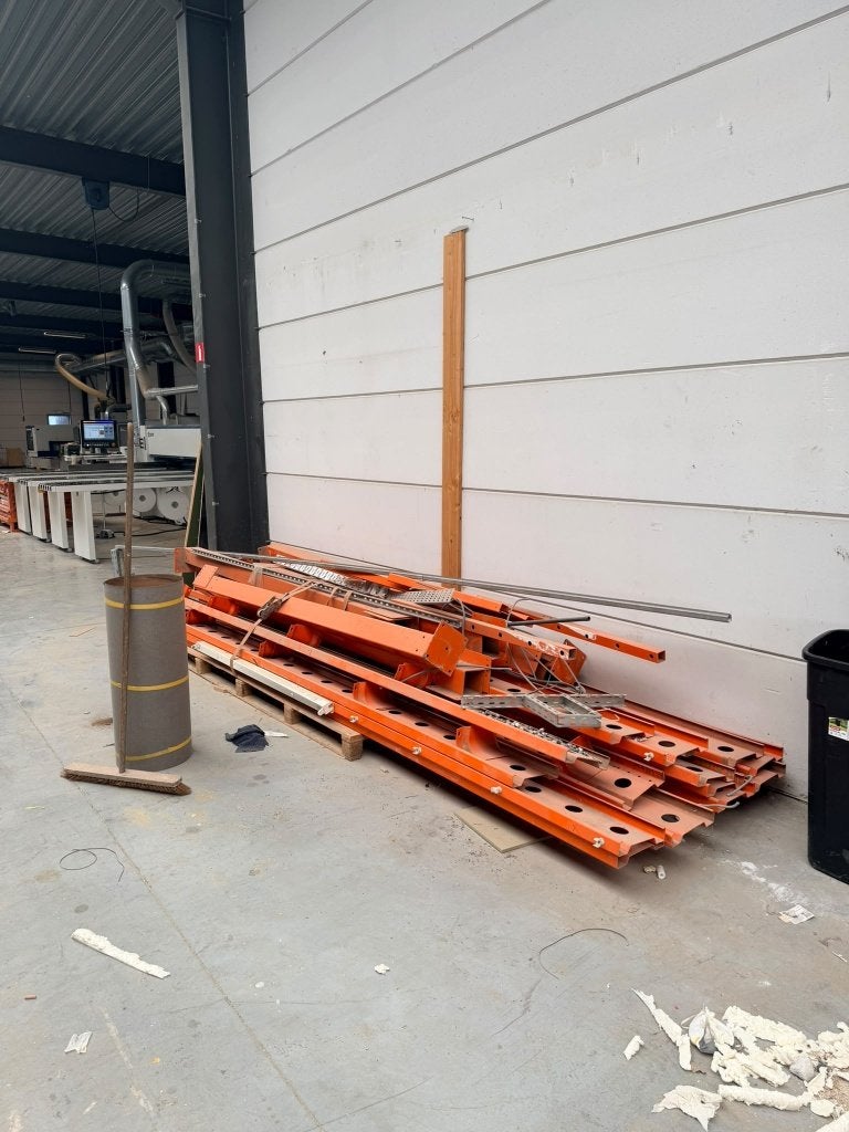 Metalen platform, Ophalen, Gebruikt, 2 tot 4 meter