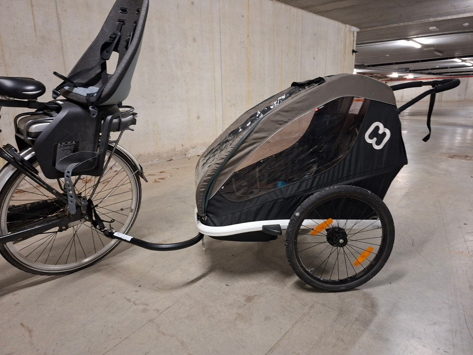 Hamax Ixplorer fiets- en wandelkar, Ophalen, Gebruikt, Overige merken