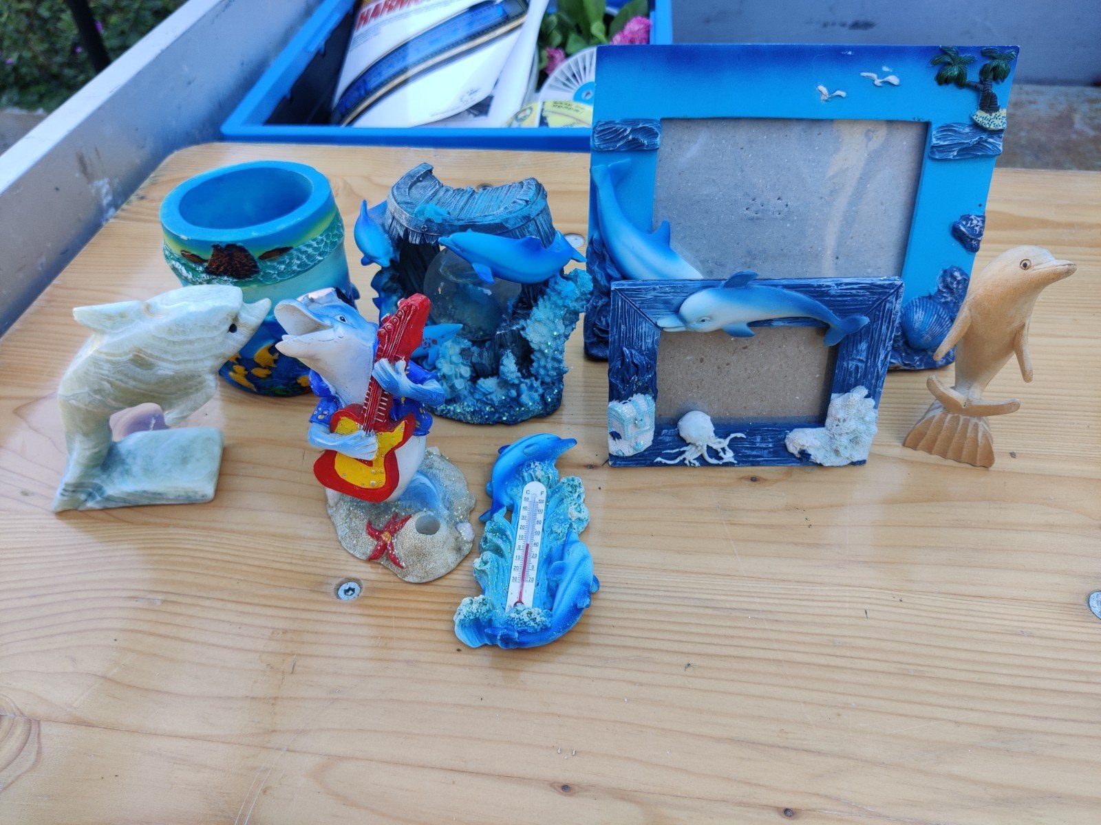 Set dolfijnenbeeldjes, Verzamelen, Ophalen, Gebruikt, Dier