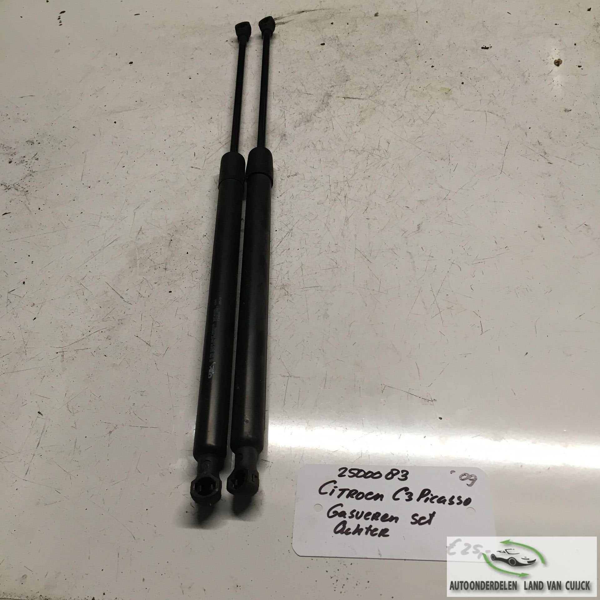 Citroen C3 Picasso 1.6 B 2009 2500083  Gasveren set achter, -, Utilisé, -, -