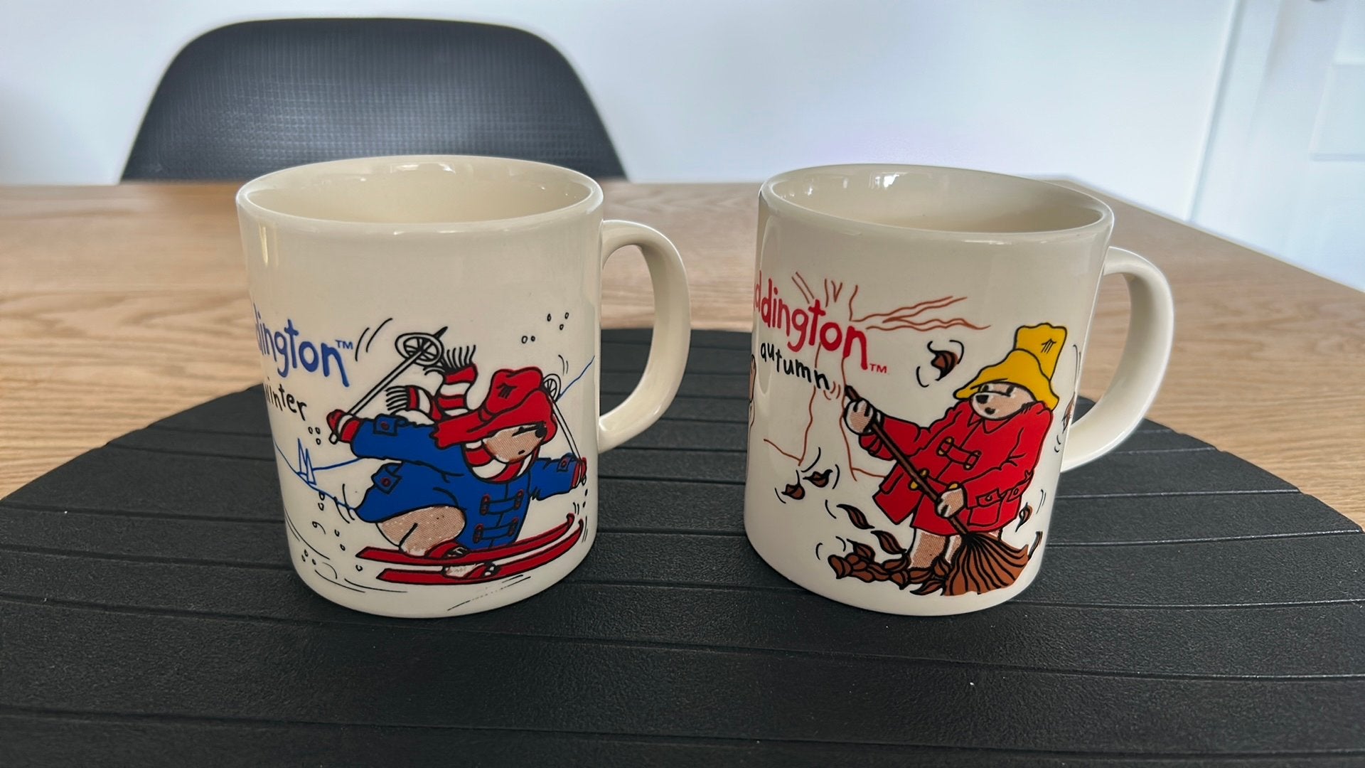 2 tasses en forme d'ours Paddington 1995, Enlèvement ou Envoi, Comme neuf