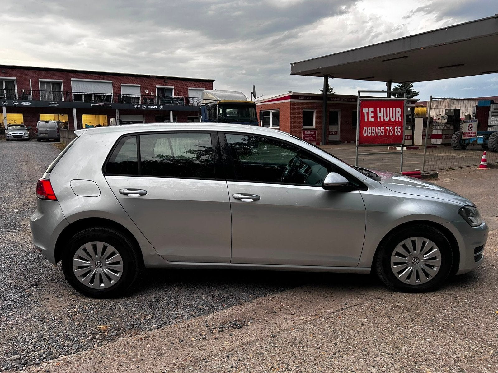 Vw golf 7   1.6 TDİ  bij 2013  233000 km, Auto's, Volkswagen, Voorwielaandrijving, Stof, Euro 6, 4 cilinders