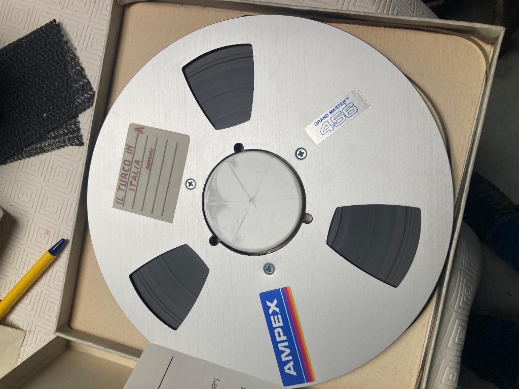 Bandes magnétiques Agfa, Ampex, Scotch, Enlèvement, Pièce, Avec bandes