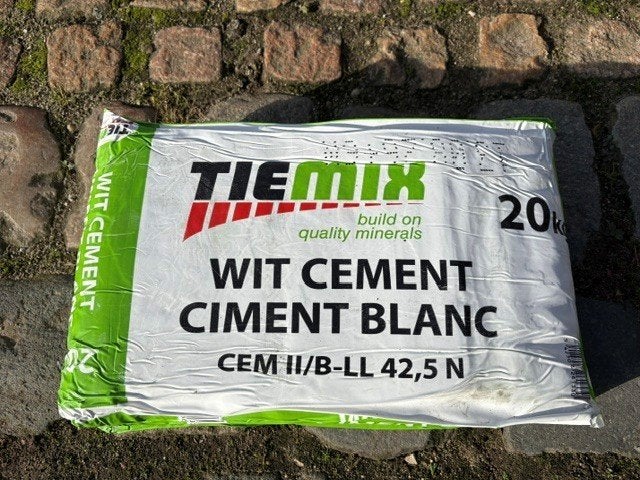 Ciment blanc, Enlèvement, Neuf
