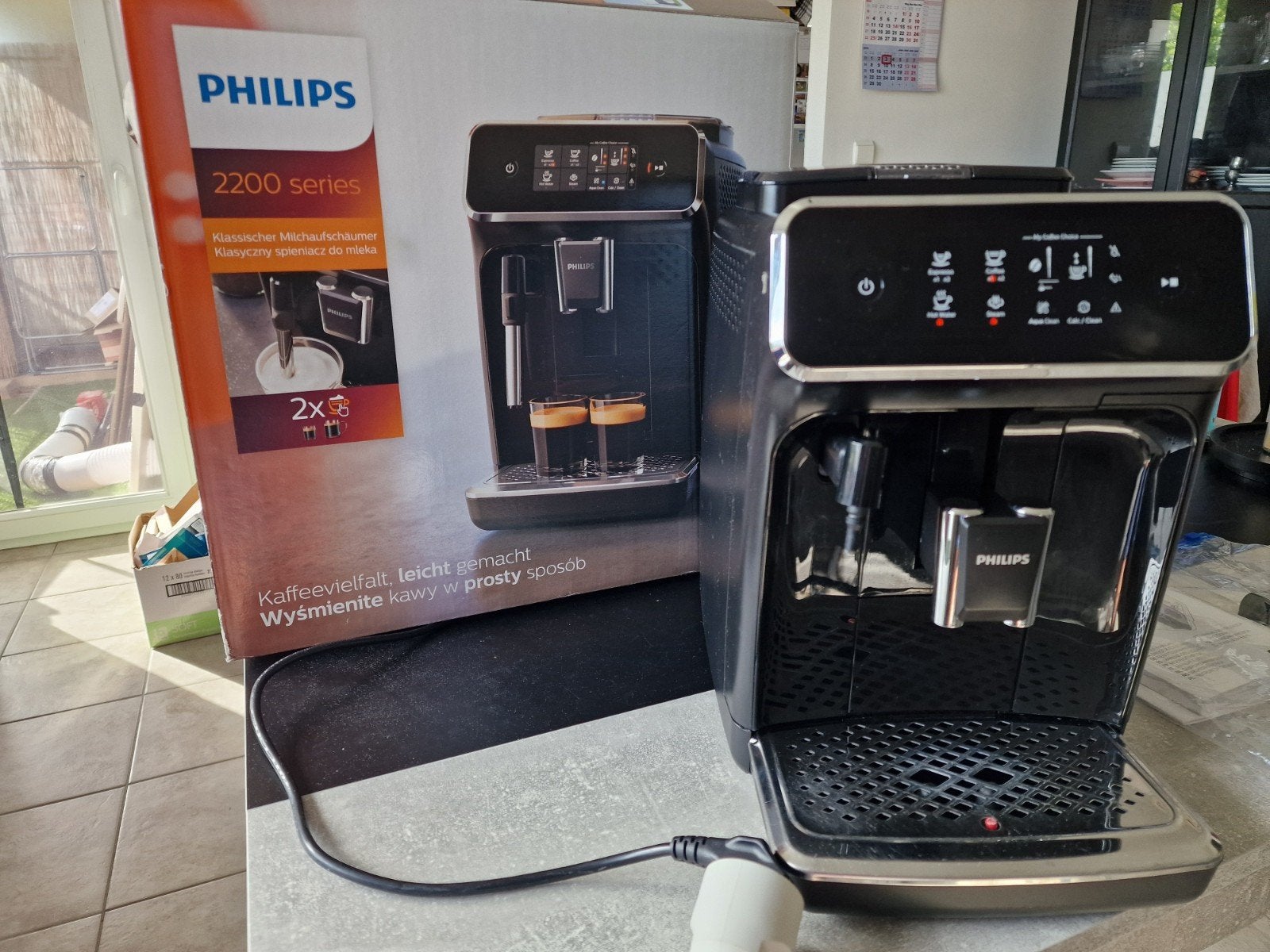 Machine à grains Philips Série  2200 - MERCI DE LIRE L'ANNON, Electroménager, Cafetières, Comme neuf, Café moulu