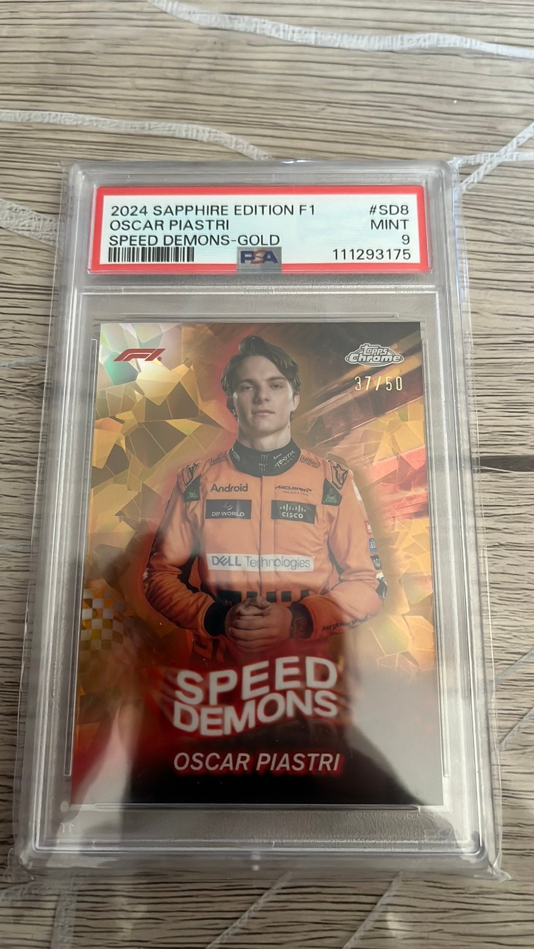 F1 topps speed demons, Enlèvement ou Envoi, Comme neuf