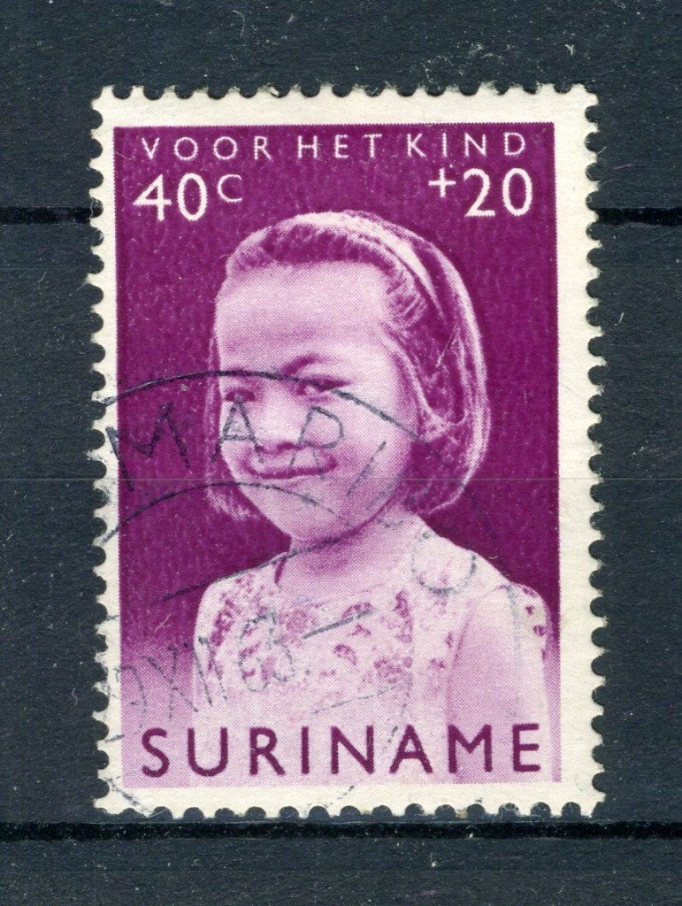 SURINAME 402 gestempeld 1963 - Kinderzegels., Verzenden, Gestempeld
