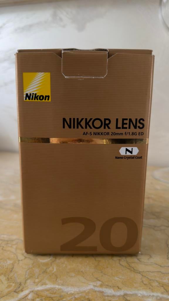 Objecitf nikon 20mm 1.8 / filtre ultra violet, Enlèvement, Neuf