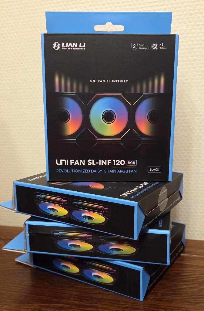 Ventilateurs Lian Li UNI FAN SL-INFINITY 120 RGB, Informatique & Logiciels, Enlèvement, Comme neuf, Refroidisseur ordinateur à air