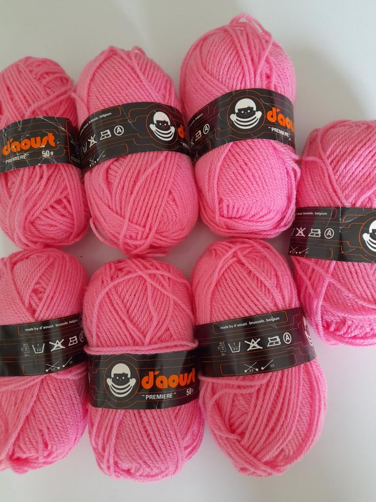 7 x 50 grammes de rose vif d'Aoust Première, Enlèvement ou Envoi