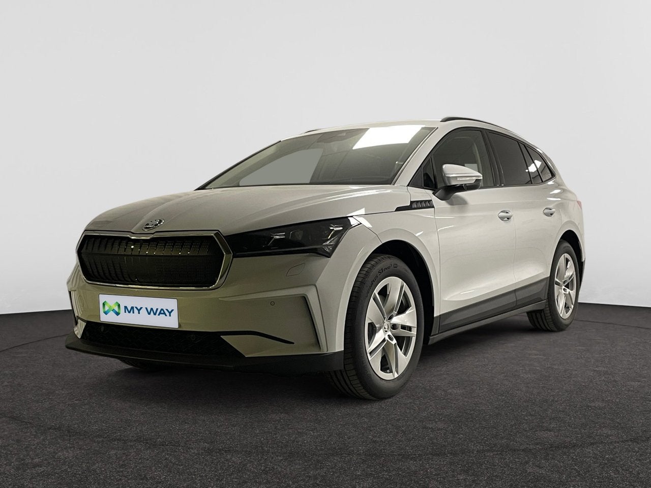 Skoda Enyaq 60 Corporate 62kWh 132kW (179pk) 1v, Autos, Automatique, Blanc, Électrique, SUV ou Tout-terrain