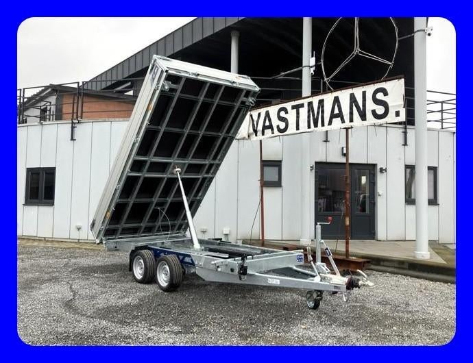 Saris Heavy Duty Elektr. Kipper 356x184 3500kg geremd STOCK, Auto diversen, Aanhangers en Bagagewagens, Ophalen, Nieuw