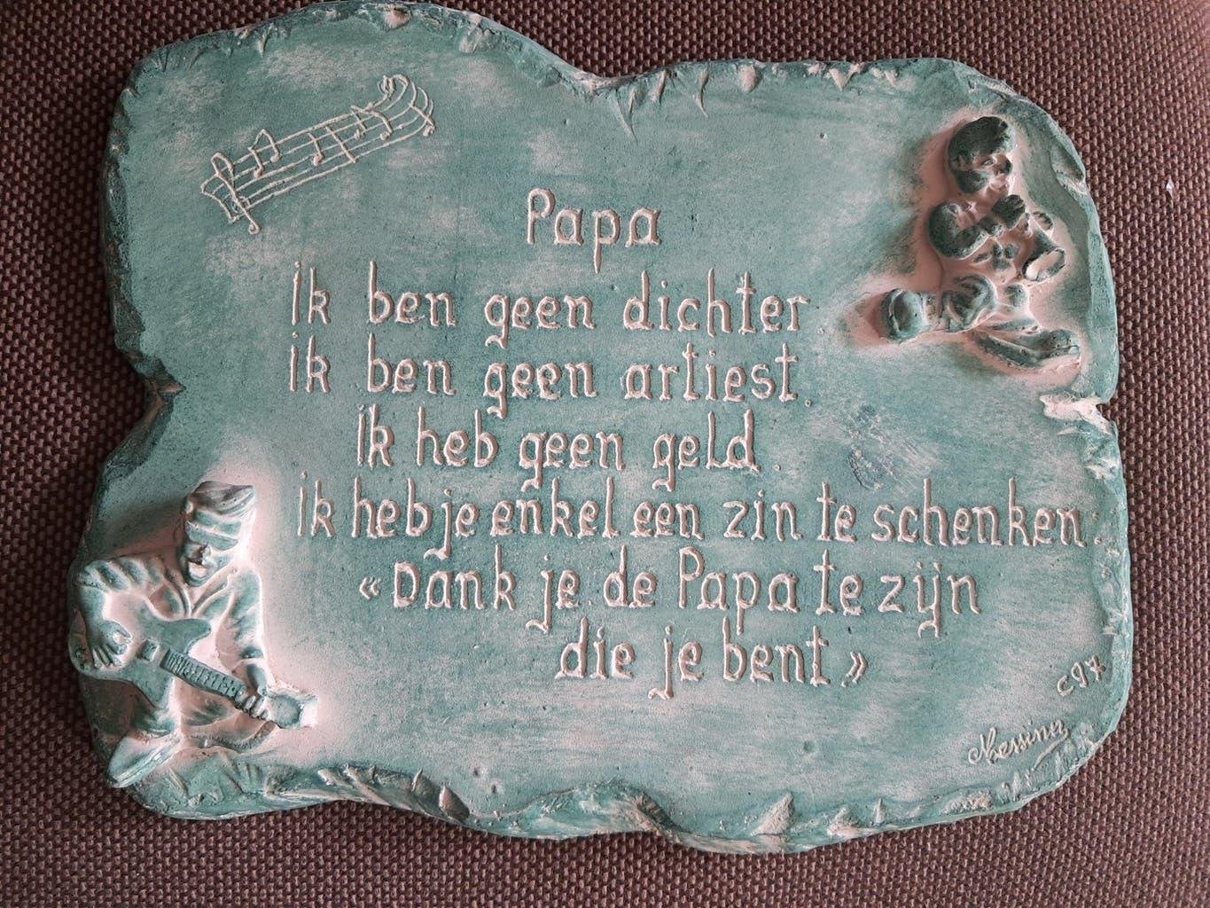 Sort sur le père 30 cm x 24 cm, Enlèvement