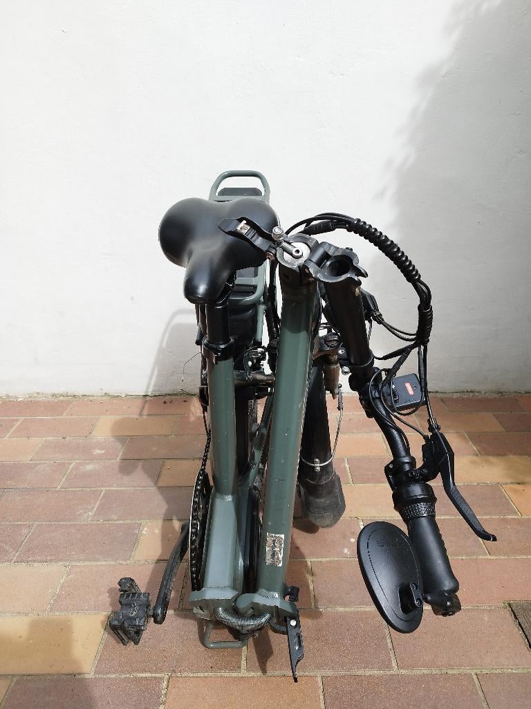 Veloci Hopper elektrische plooifiets, 20 inch of meer, Gebruikt, Versnellingen, Totaal opvouwbaar