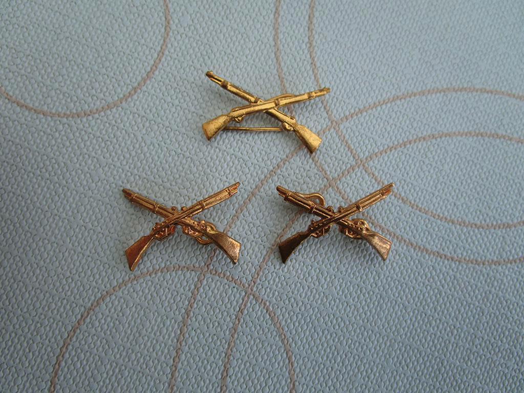 militair, kentekens, Ophalen, Landmacht, Embleem of Badge