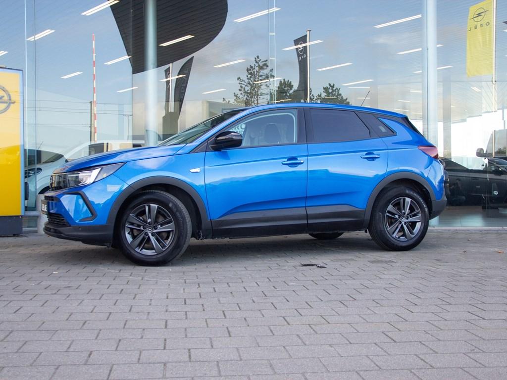 Opel Grandland EDITION 1.2T 130PK |CARPLAY|CAMERA|, 139 g/km, Blauw, 130 pk, 5 deurs
