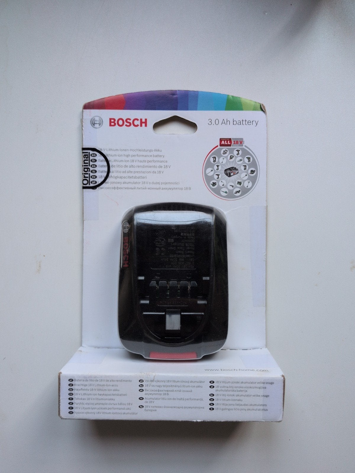 Bosch accu 18V, Ophalen, Nieuw