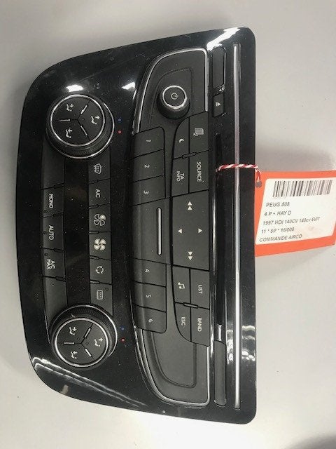 BEDIENINGSPANEEL AIRCO Peugeot 508 (8D) (96656643XZ01), Kontakt-peugeot@peugeot.com, Gebruikt, Peugeot Deutschland GmbH, Bahnhofsplatz
65423  Rüsselsheim, DE