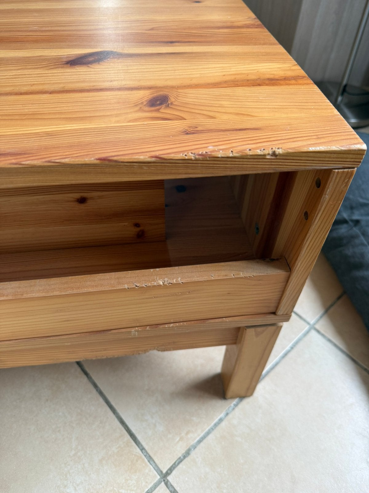 Meuble TV en bois à vendre, Maison & Meubles, Enlèvement, Utilisé, Bois