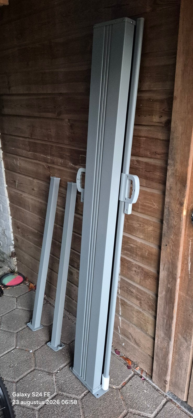 NIEUW windscherm 170x600cm, Ophalen, Nieuw, 200 cm of meer, Grijs