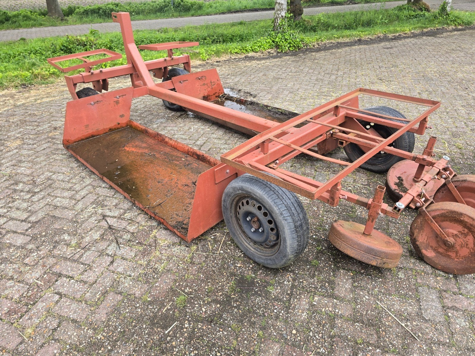 kiepkar kipper plantmachine spitmachine riekje, Enlèvement ou Envoi