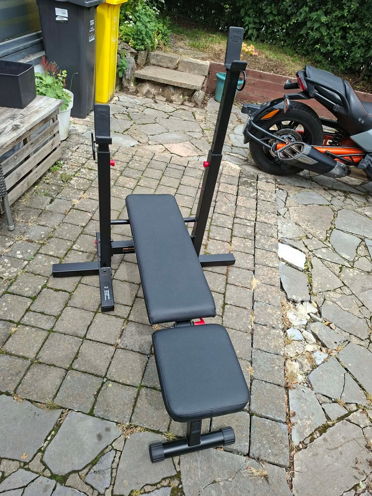 Banc de musculation, Sports & Fitness, Équipement de fitness, Comme neuf, Enlèvement