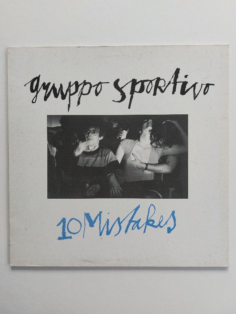 Gruppo Sportivo - 10 Mistakes (1977 - Rock/Punk), LP, Gebruikt, Ophalen of Verzenden, Punk Rock