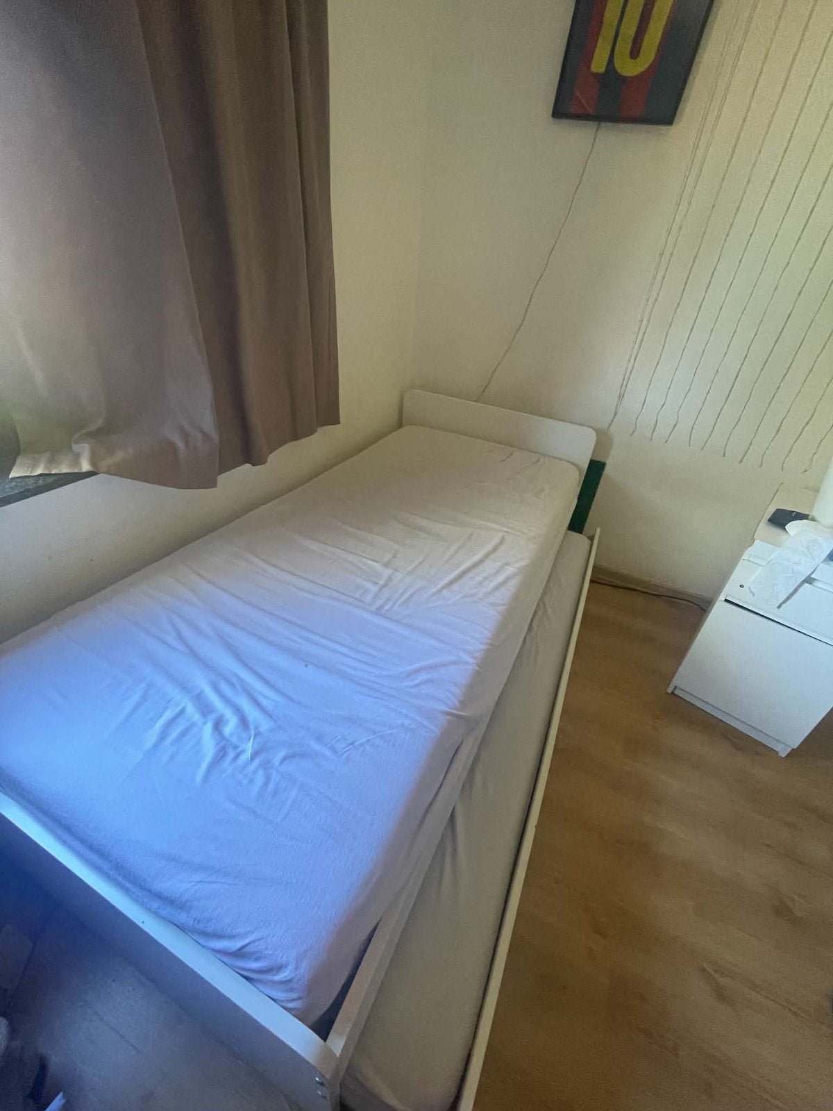 Lit avec lit titoir, et tiroir, ikea, släkt av matelas, Enlèvement, Utilisé, Une personne