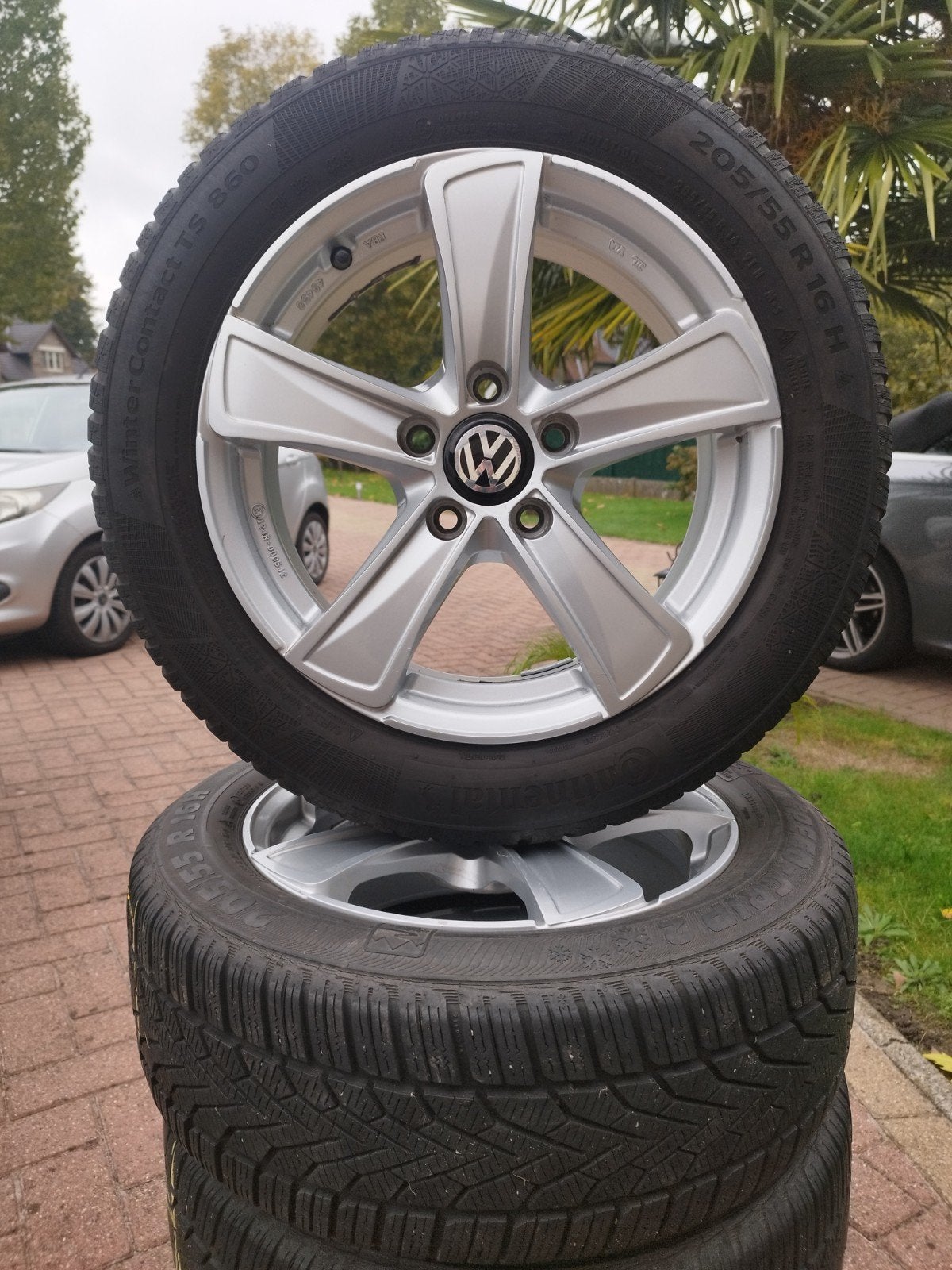 pneus d'hiver 205/55/R16 VW Golf/Candy/Touran/Eos/Passat, Autos : Pièces & Accessoires, Pneus hiver, 16 pouces, Véhicule de tourisme
