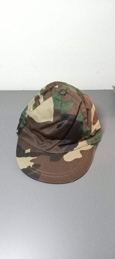 Casquette armée italienne woodland, Ophalen of Verzenden, Landmacht, Helm of Baret