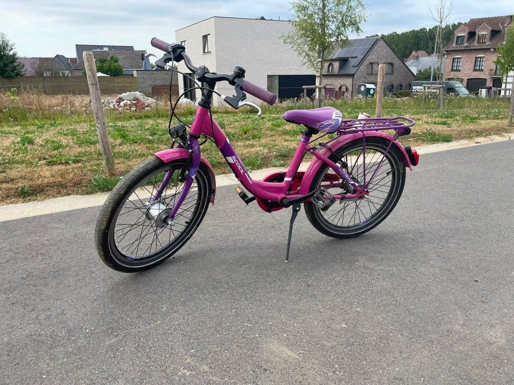 Meisjesfiets (13 inch), Fietsen en Brommers, Ophalen, Gebruikt, Velgrem, S'cool