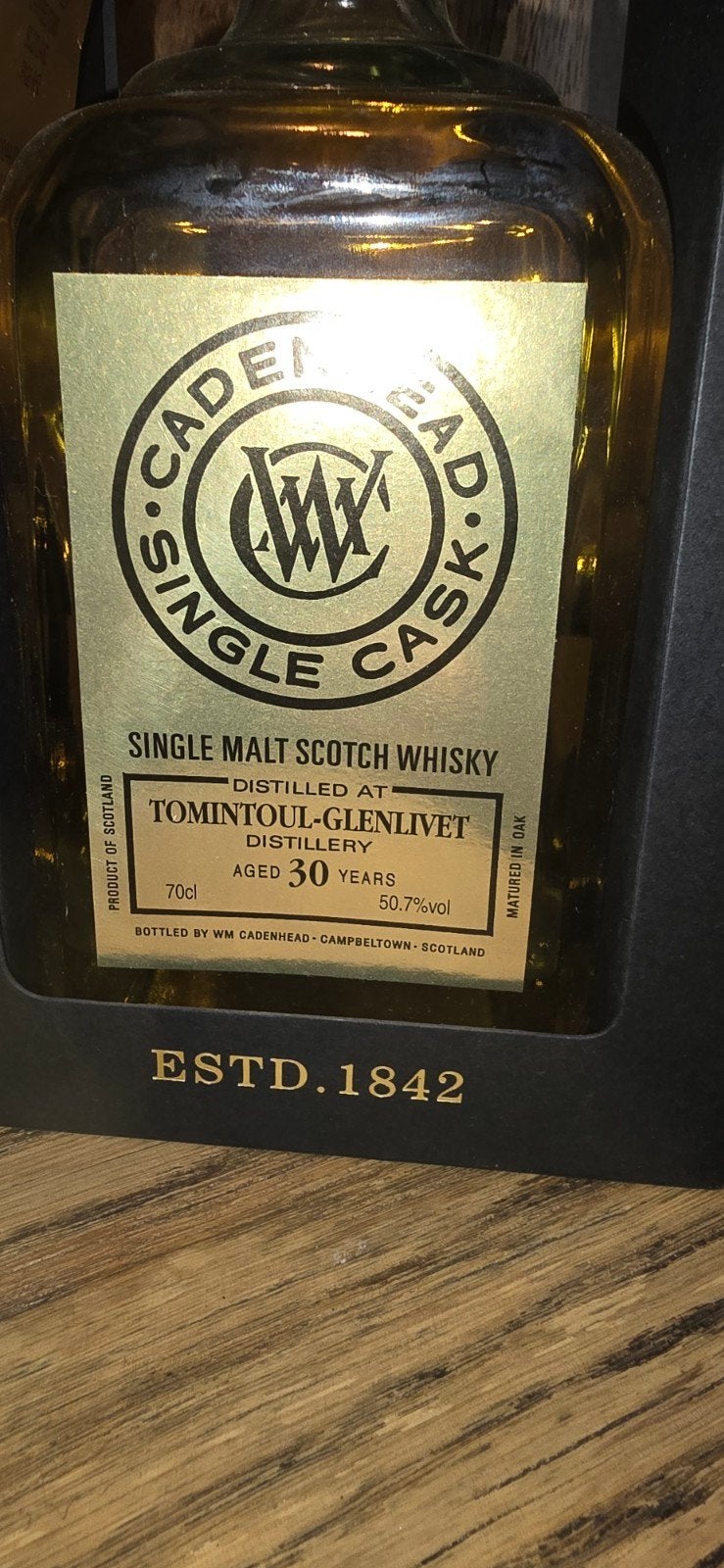 Whisky tomintoul 30 y , glenrothes 1987, Ophalen