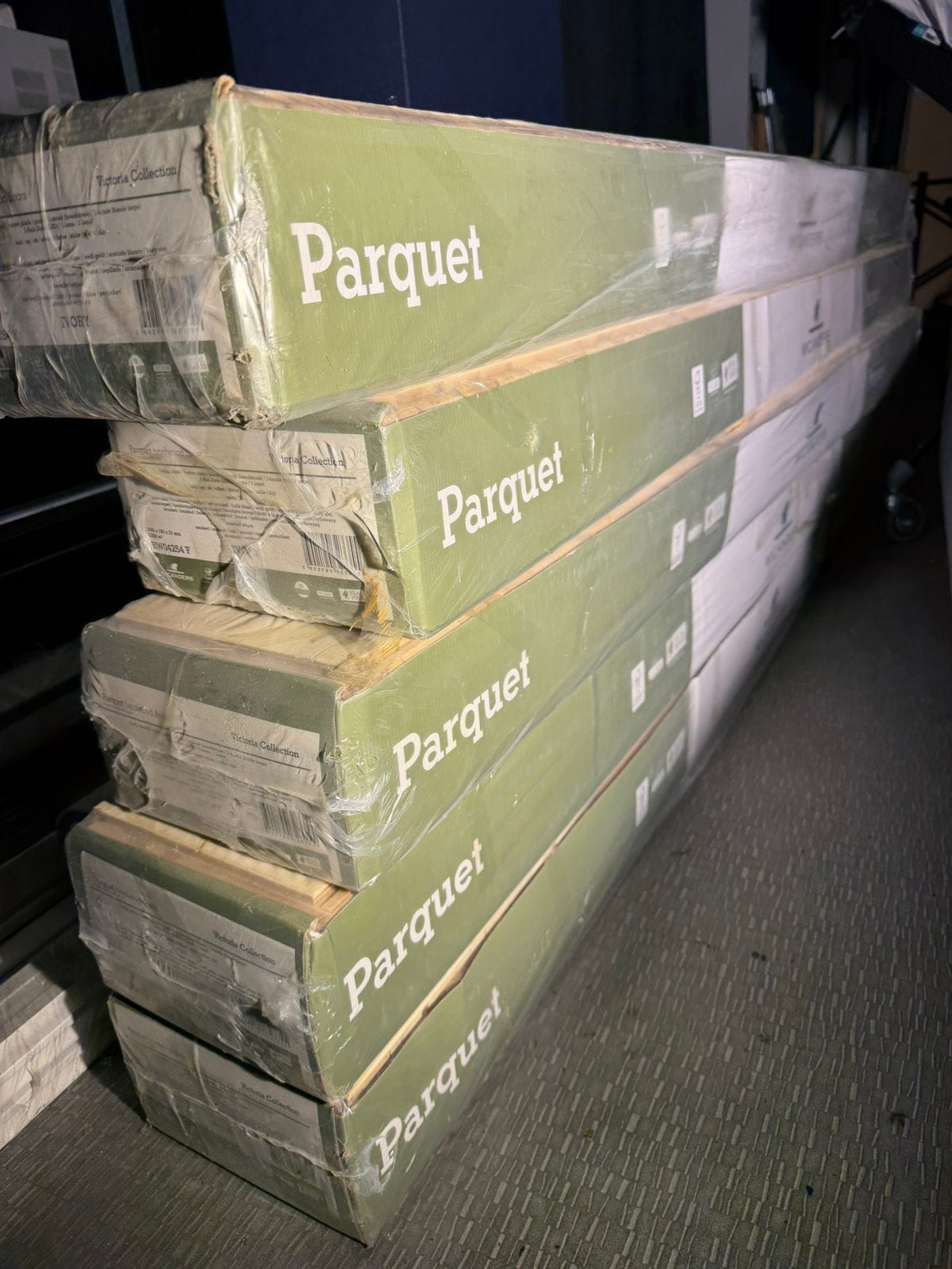 14 m² Wicanders Victoria Collection parket – Ivory – n, Ophalen, Zo goed als nieuw, Parket