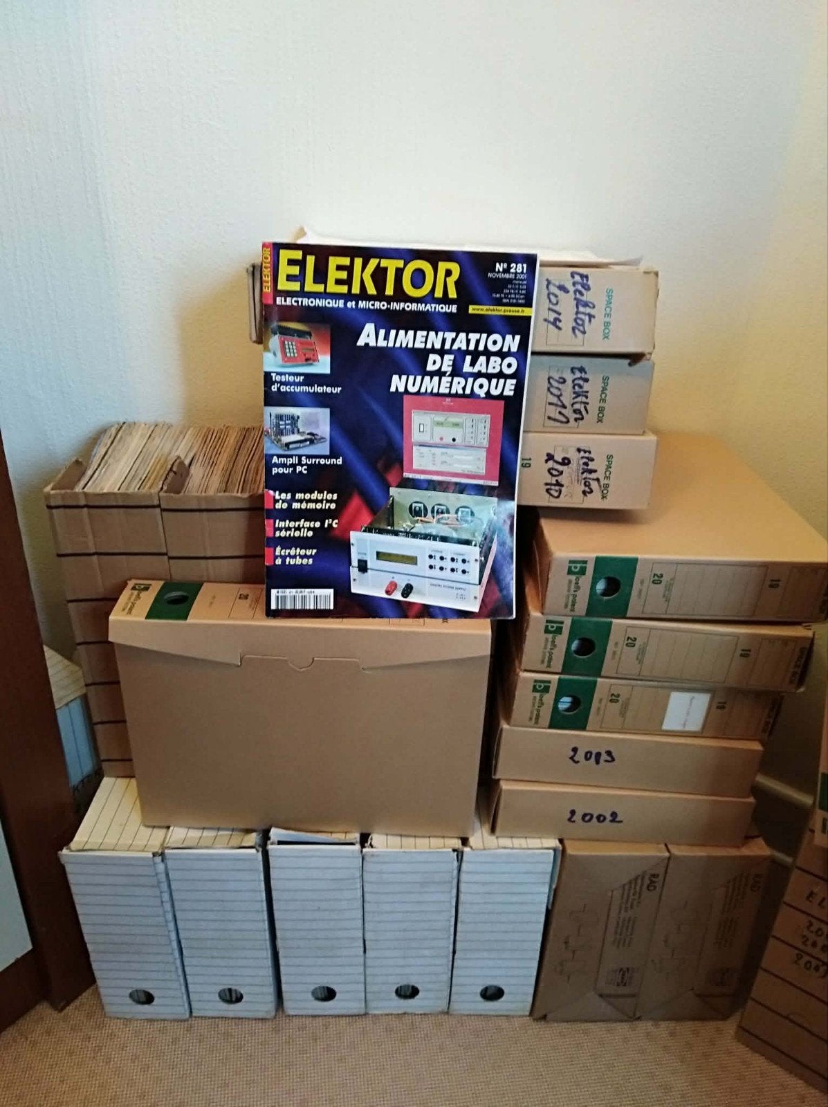 Collection de revues Elektor années 1978 à 2014 inclus, Collections