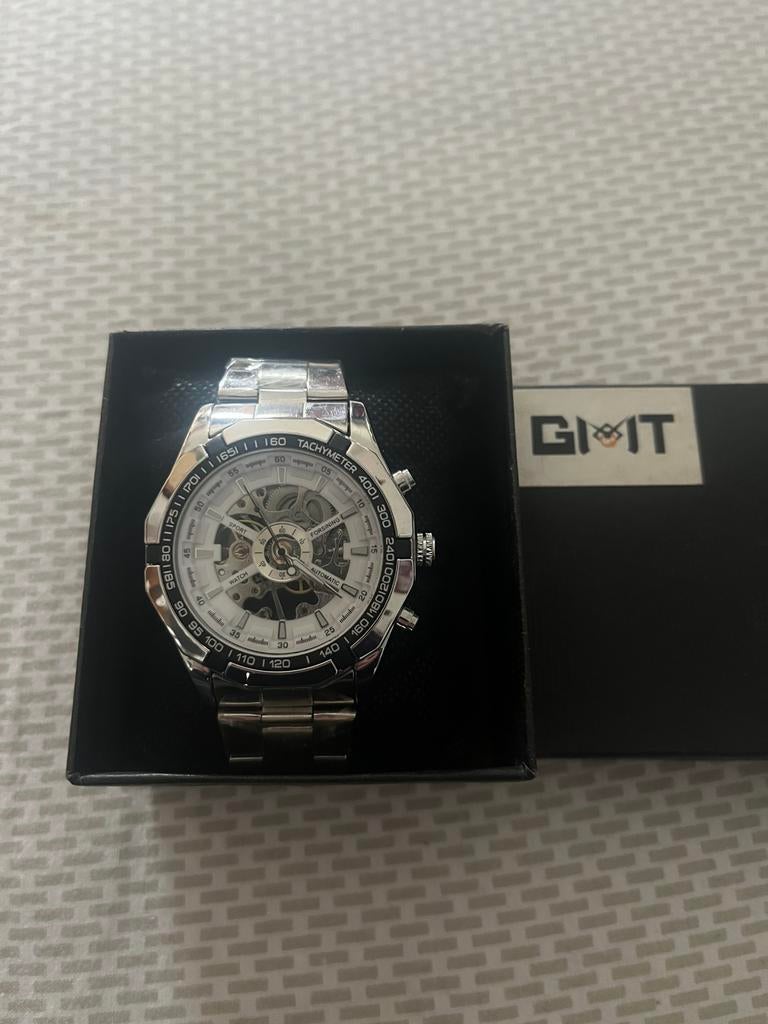 montre mécanique GMT, Enlèvement ou Envoi, Acier, Acier, Neuf