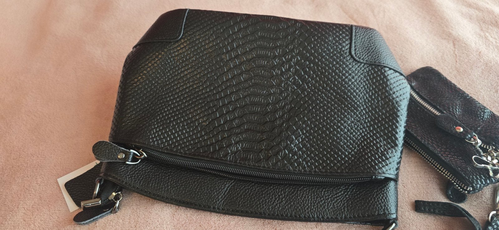 Cow leather, handbag, crossbody bag, Ophalen of Verzenden