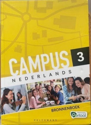 Schoolboek 3de - Nederlands Campus 3 bronnenboek Pelckmans, Boeken, Ophalen, ASO, Zo goed als nieuw, Pelckmans