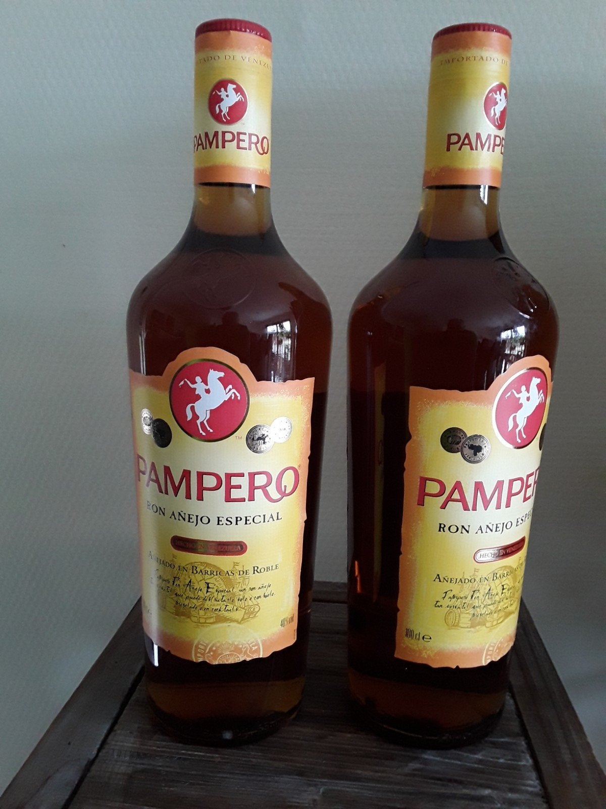 rhum pampero, Enlèvement