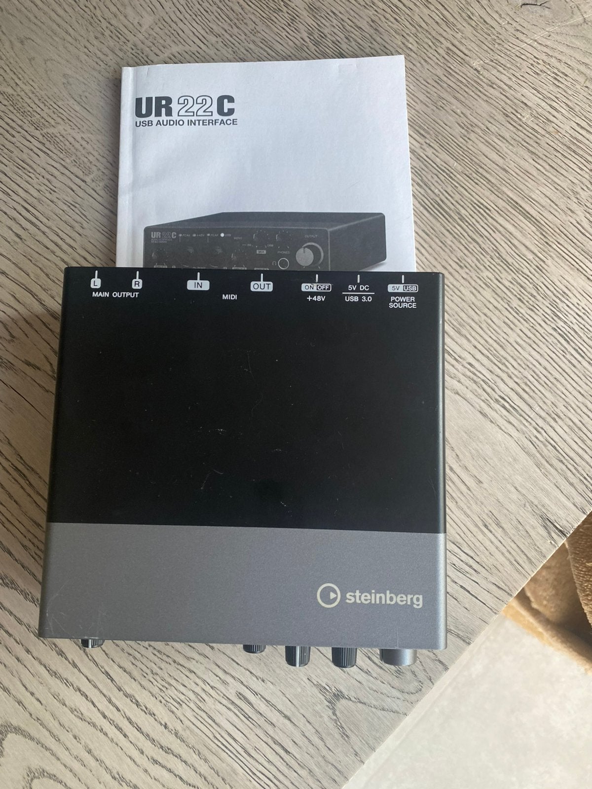 STEINBERG UR 22 C SOUNDCARD, Musique & Instruments, Enlèvement ou Envoi, Comme neuf