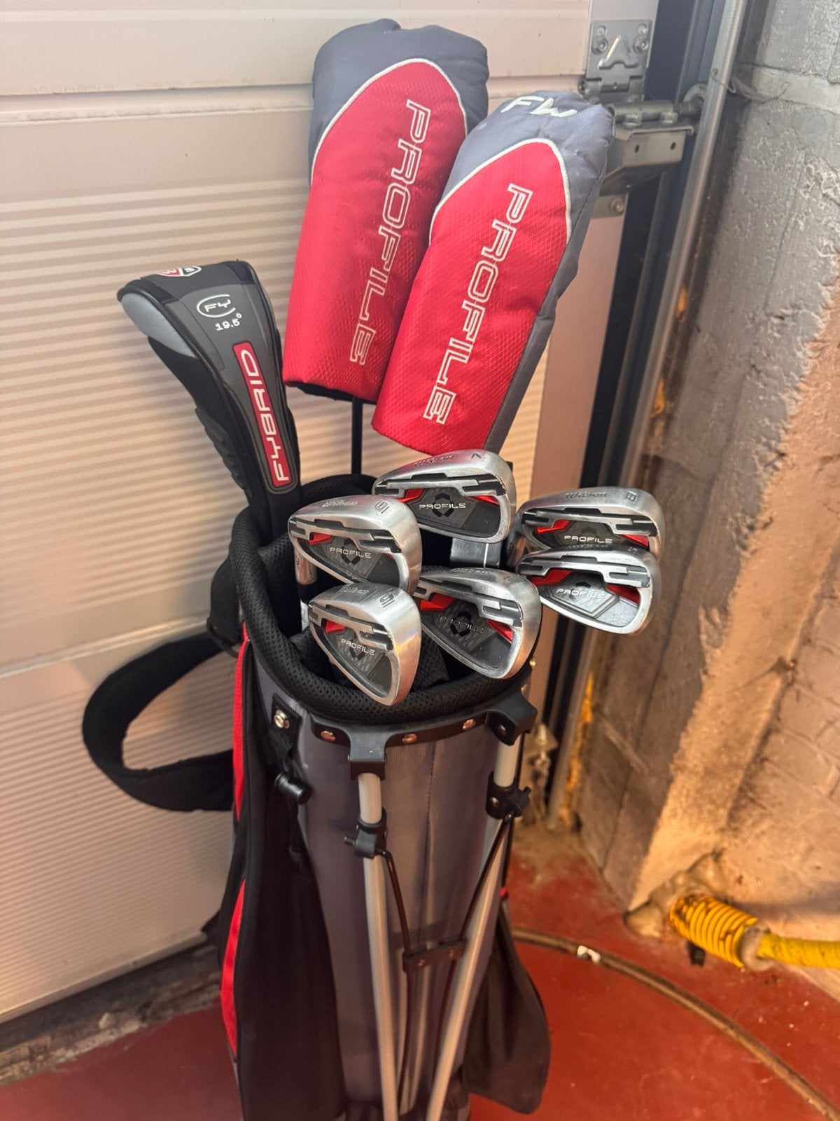 Volledige linkshandige wilson golfset, Sport en Fitness, Golf, Ophalen of Verzenden, Gebruikt, Set