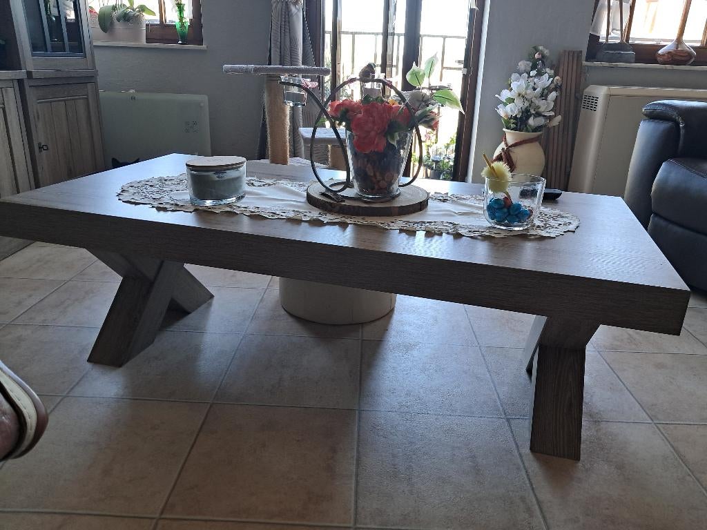 Table de salon, 150 à 200 cm, Comme neuf, Enlèvement, 50 à 100 cm