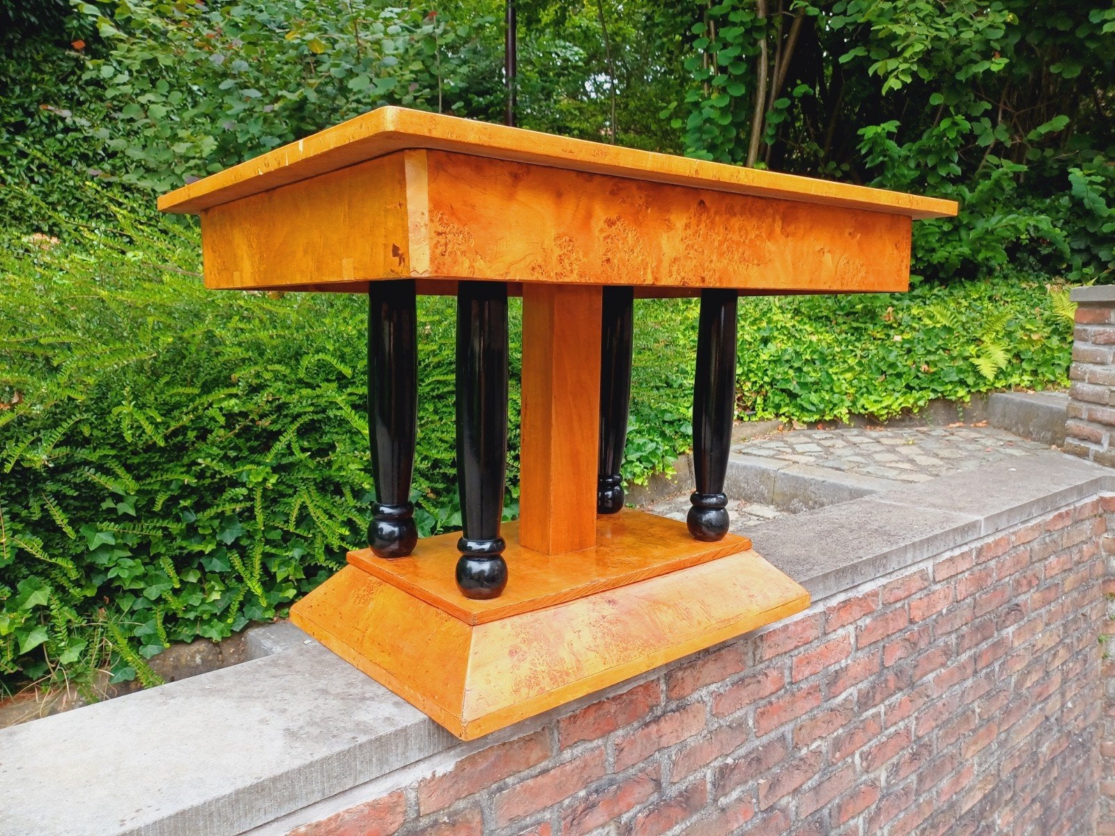 Art Deco tafeltje, Ophalen